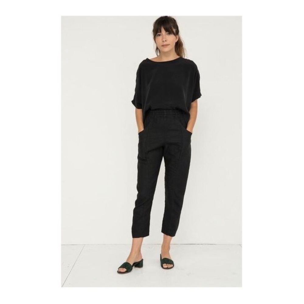 Elizabeth Suzann Clyde Linen work pants